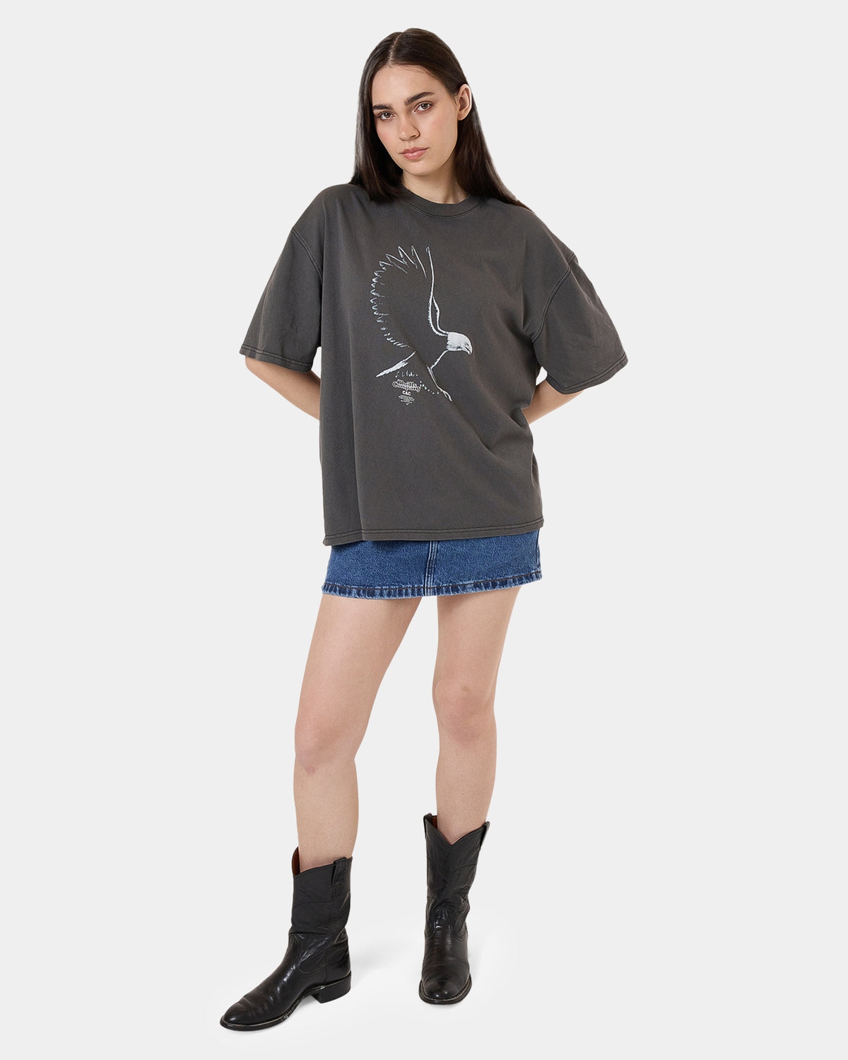 Womens Speed Metal Oversized T-Shirt