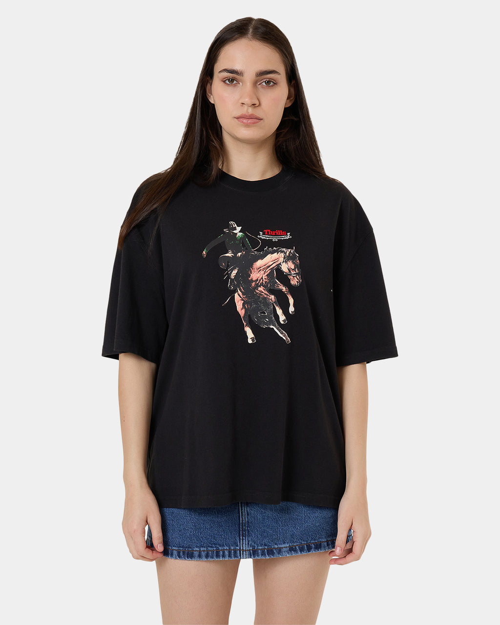 Womens Eternal Outlaw Oversized T-Shirt