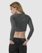 WOMENS THRILLS GOLDEN WINGS LONG SLEEVE BABY T-SHIRT