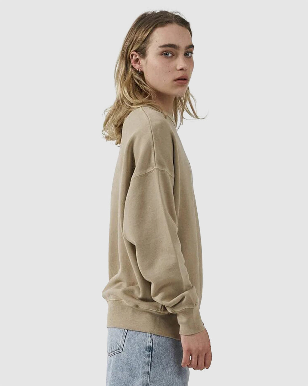 Womens Intuition Slouch Crew Neck
