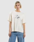 WOMENS EXPERIENCE HEMP BOX T-SHIRT
