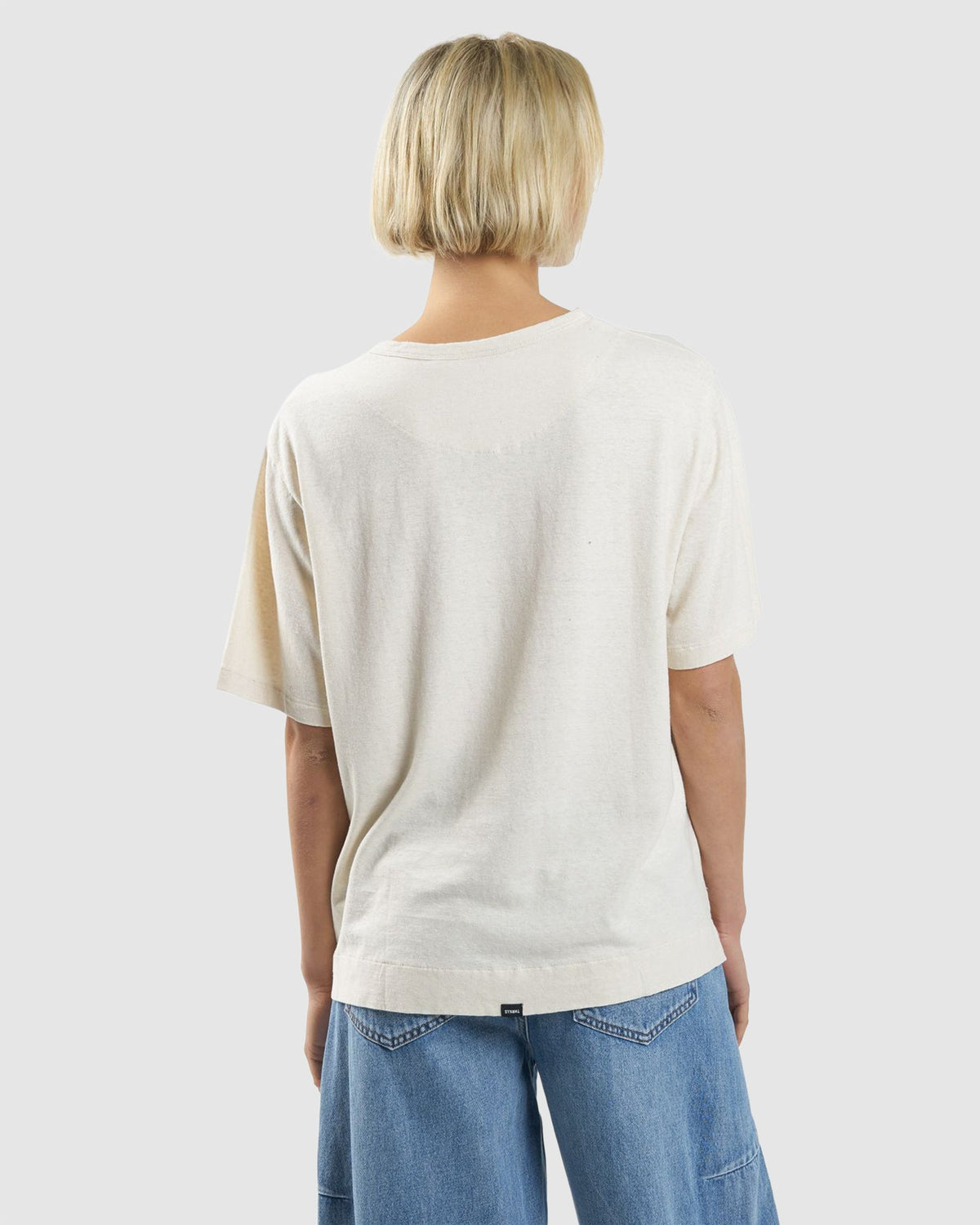 WOMENS EXPERIENCE HEMP BOX T-SHIRT