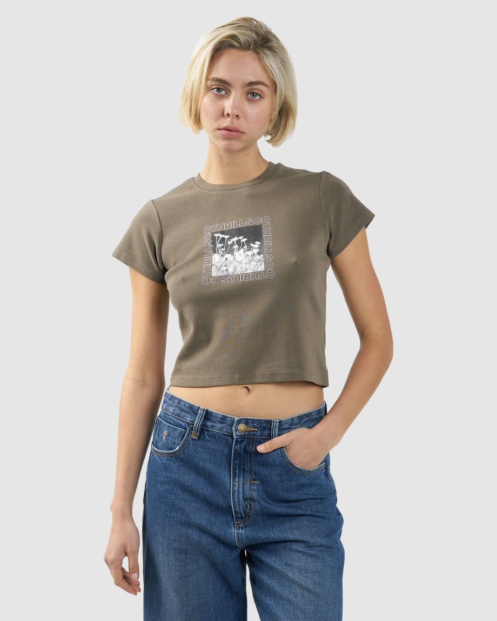 WOMENS CLIQUE MINI T-SHIRT