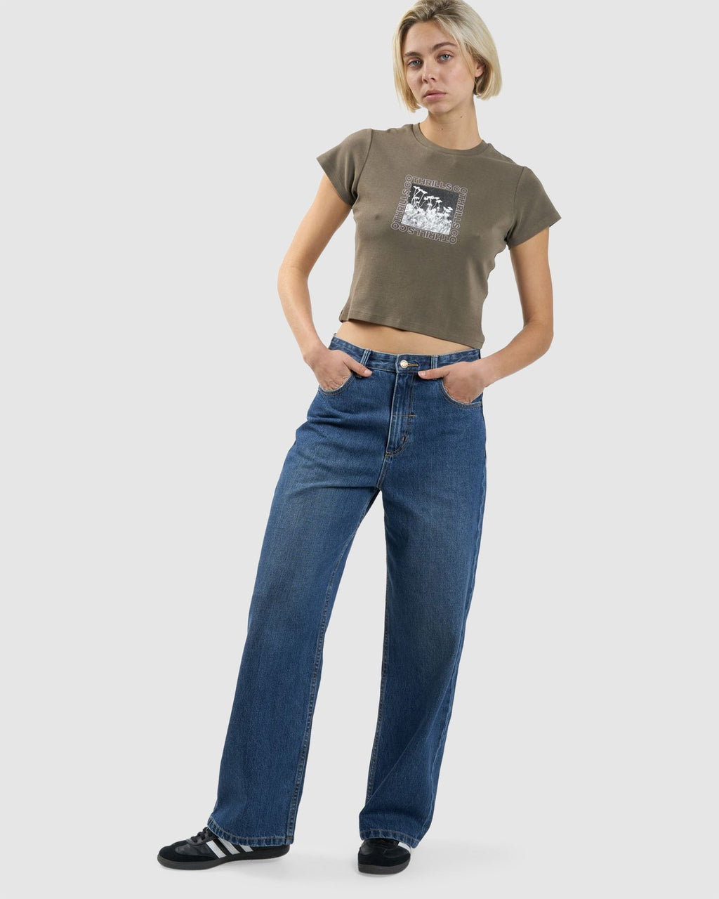 WOMENS CLIQUE MINI T-SHIRT