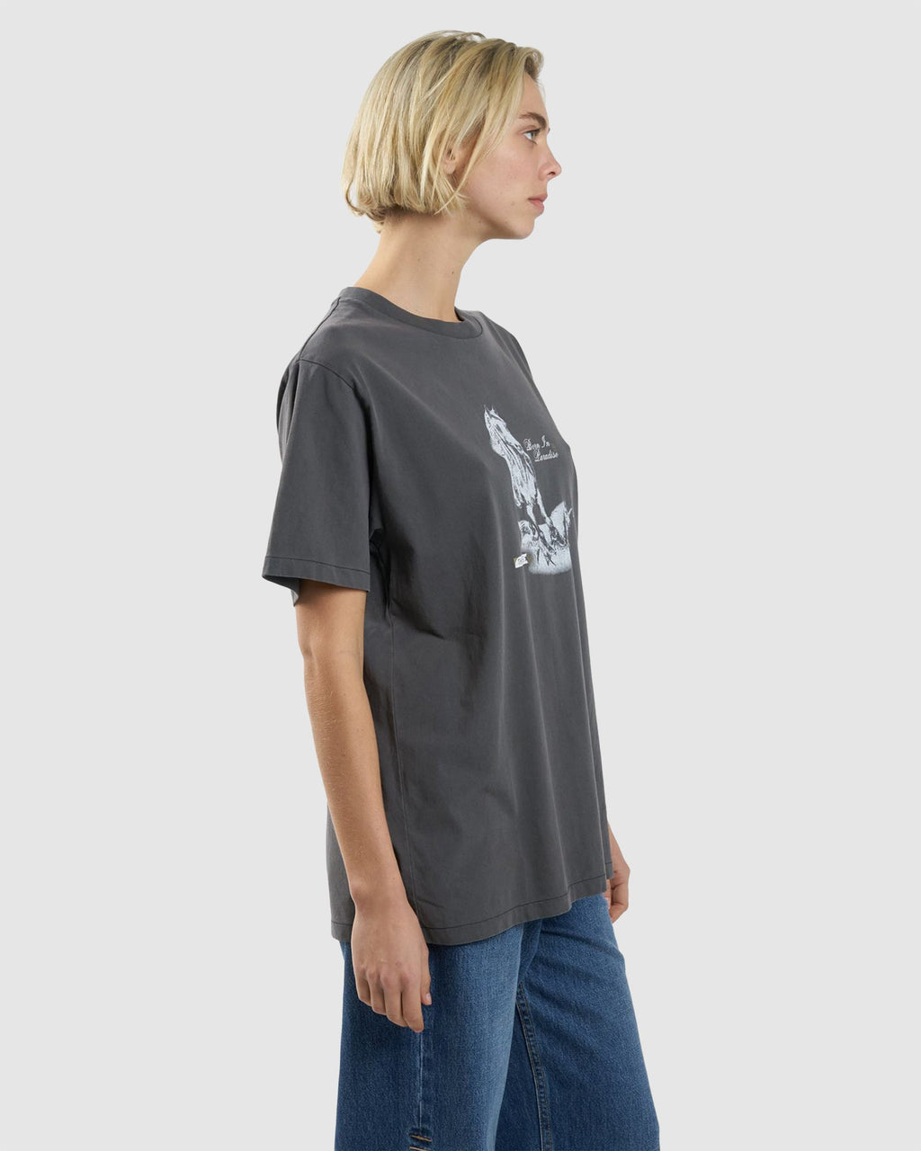 WOMENS HELL RAISING BRONCO MERCH T-SHIRT