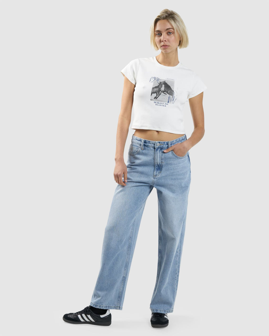 WOMENS ORDER DISORDER BABY T-SHIRT