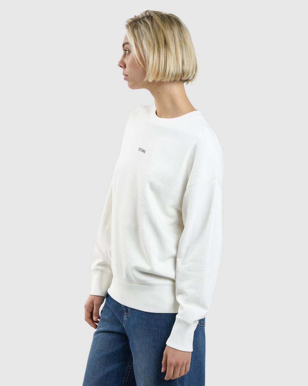 WOMENS MINIMAL THRILLS SLOUCH CREW