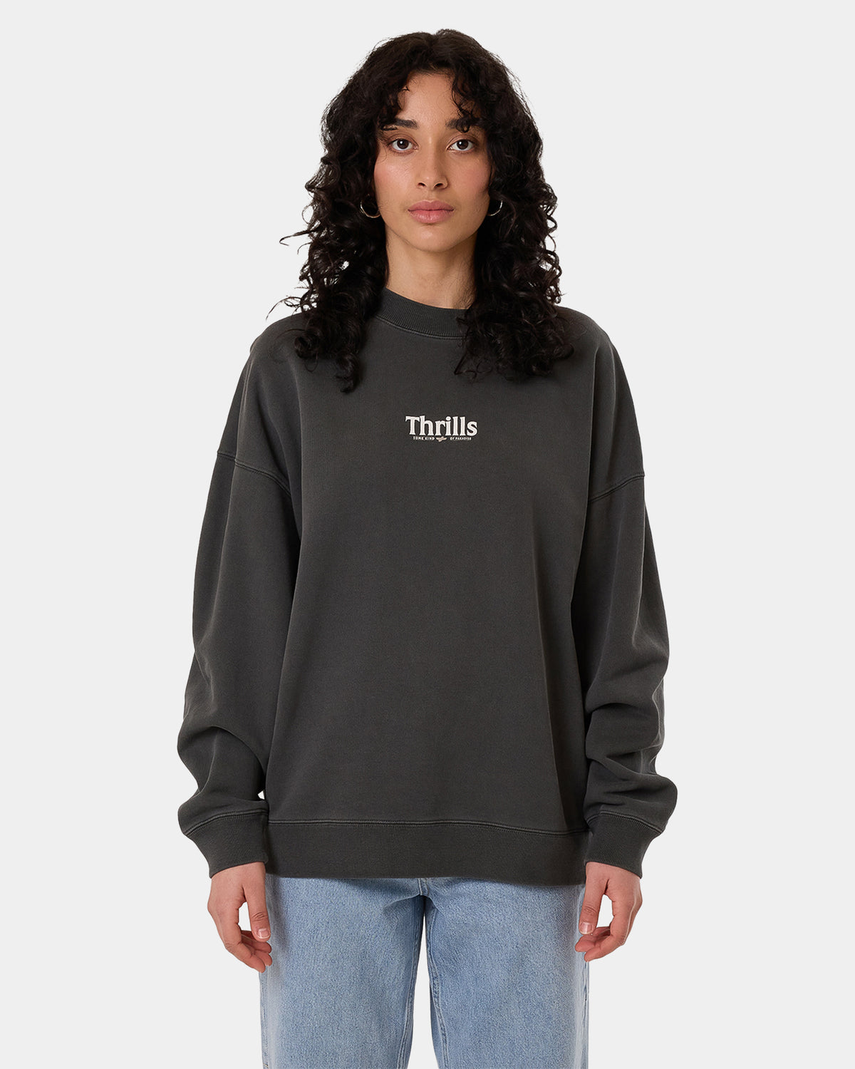 Womens Road To Paradise Cocoon Crew Neck