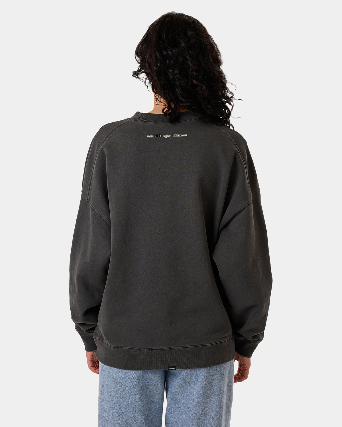 Womens Road To Paradise Cocoon Crew Neck
