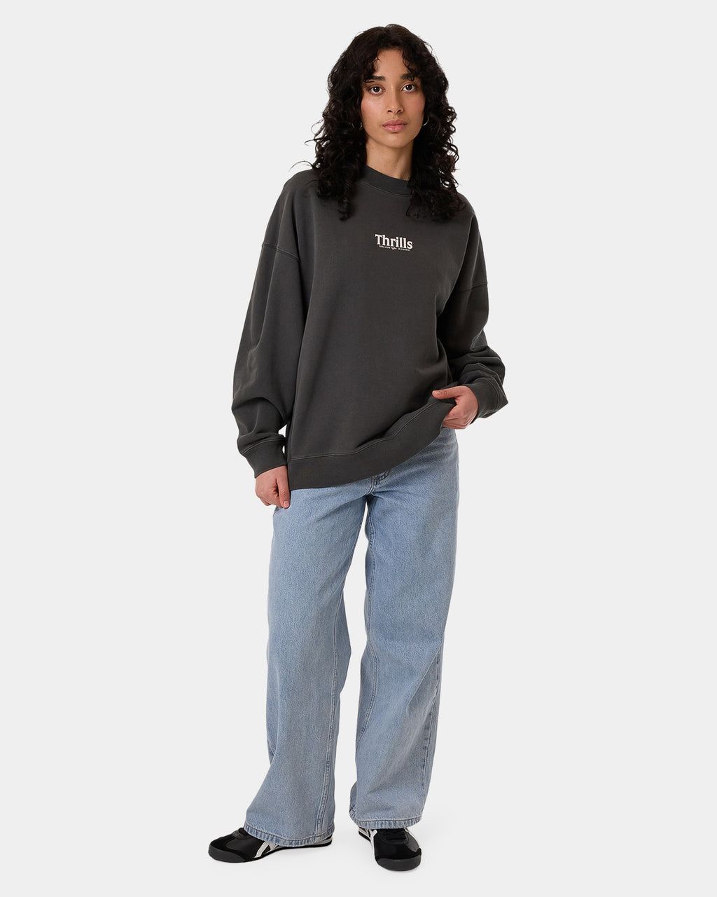 Womens Road To Paradise Cocoon Crew Neck