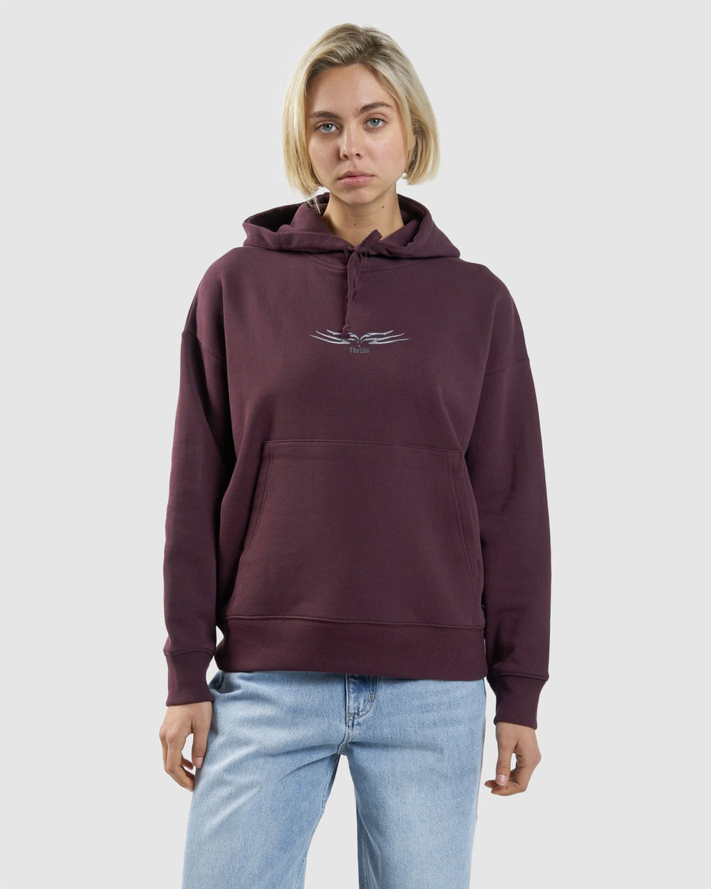 WOMENS EASY GOING FLEECE HOODIE