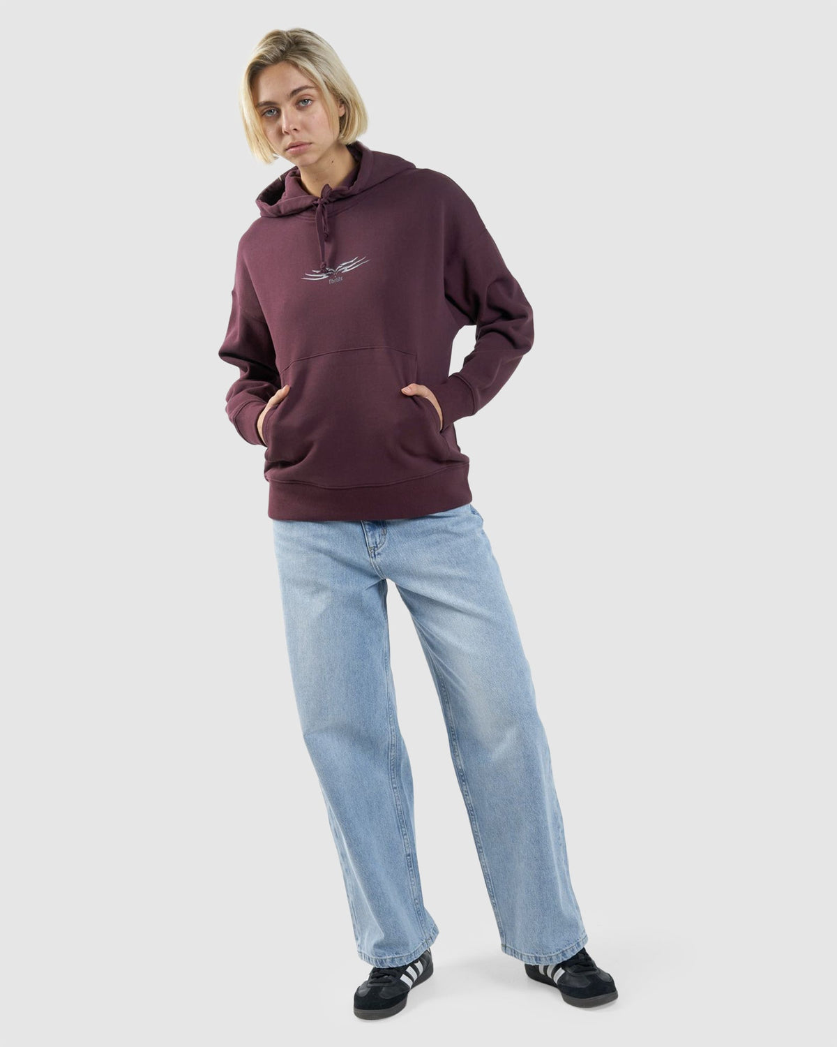 WOMENS EASY GOING FLEECE HOODIE