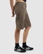 WOMENS SLOUCH CARPENTER TWILL SHORTS
