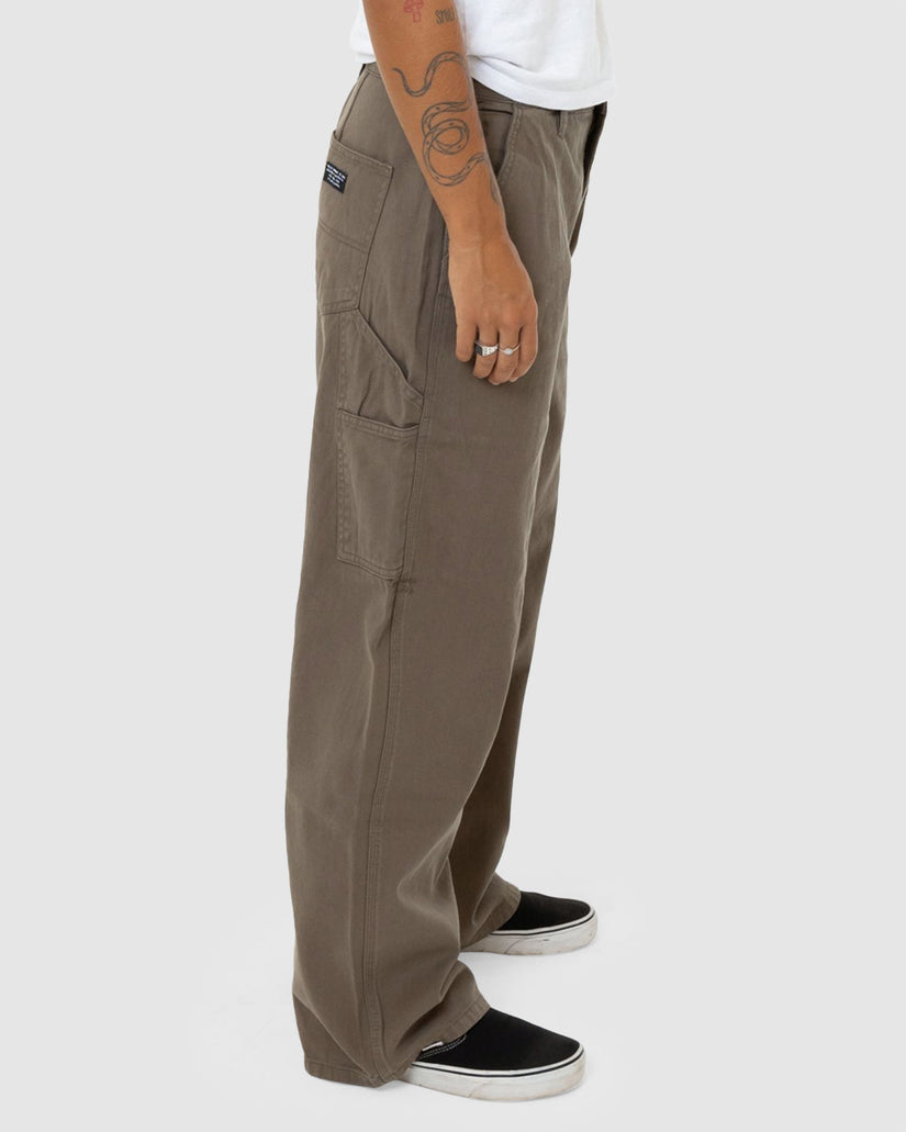 WOMENS SLOUCH CARPENTER TWILL PANTS