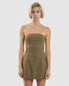 Womens Dawson Plaid Mini Dress