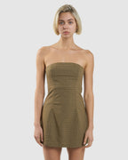 Womens Dawson Plaid Mini Dress