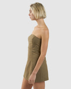 Womens Dawson Plaid Mini Dress