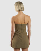 Womens Dawson Plaid Mini Dress