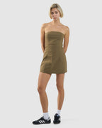Womens Dawson Plaid Mini Dress
