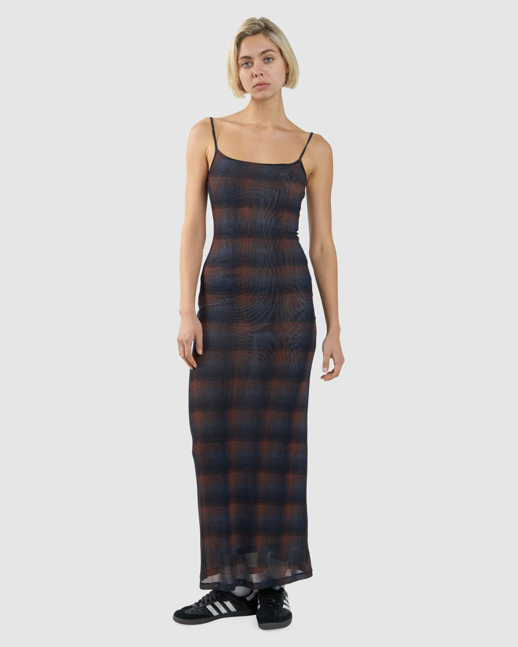 Womens Enmesh Maxi Dress