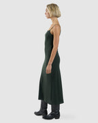 Womens Cassia Bias Midi Dress