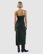 Womens Cassia Bias Midi Dress