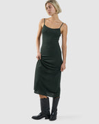 Womens Cassia Bias Midi Dress
