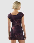 WOMENS EARTH VIBRATIONS MINI DRESS