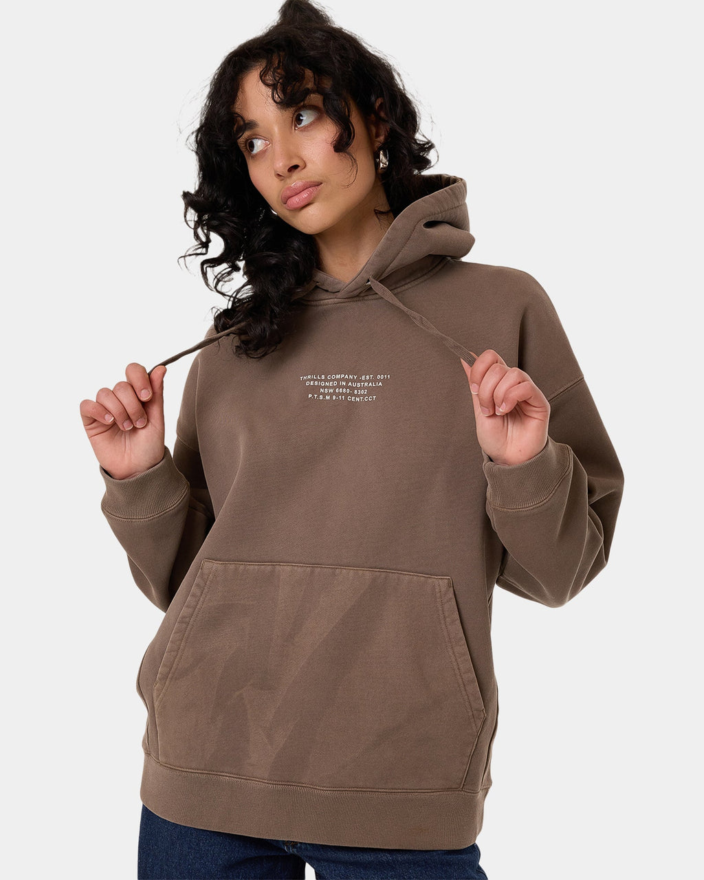 Womens New Issue Cocoon Pullover Hoodie