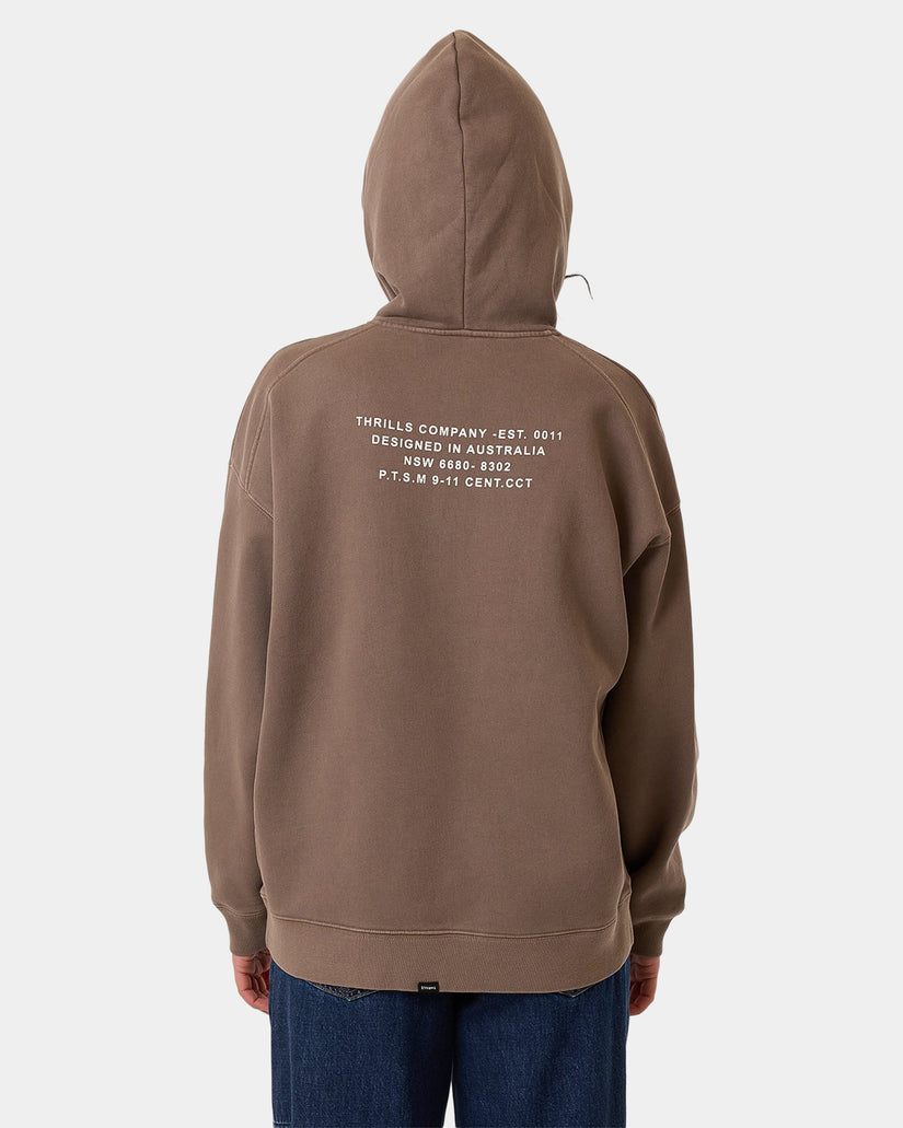 Womens New Issue Cocoon Pullover Hoodie