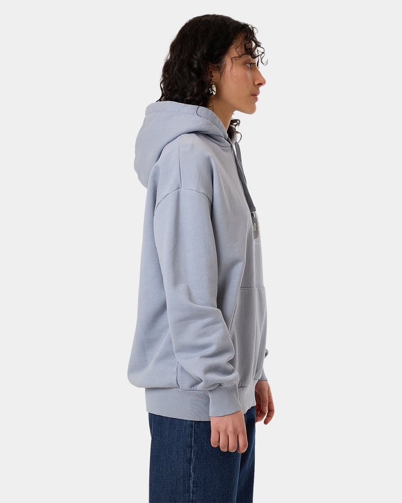 Womens Chaotic Growth Slouch Pullover Hoodie