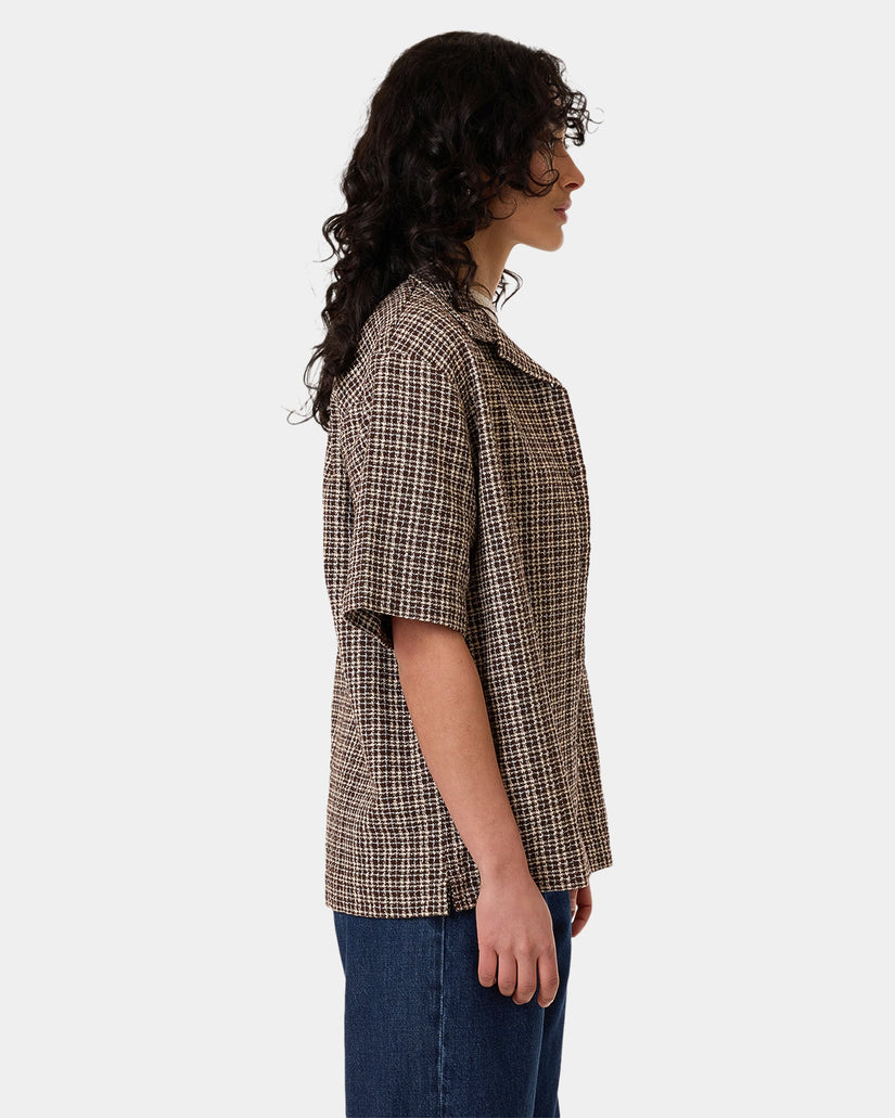 Womens Hazed Adianna Short Sleeve Shirt