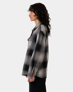 Womens Barrio Overshirt Long Sleeve Shirt