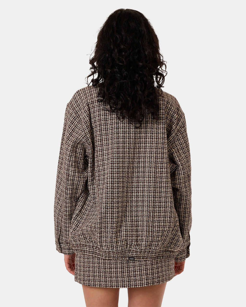Womens Hazed Harrington Coach Jacket