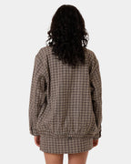 Womens Hazed Harrington Coach Jacket