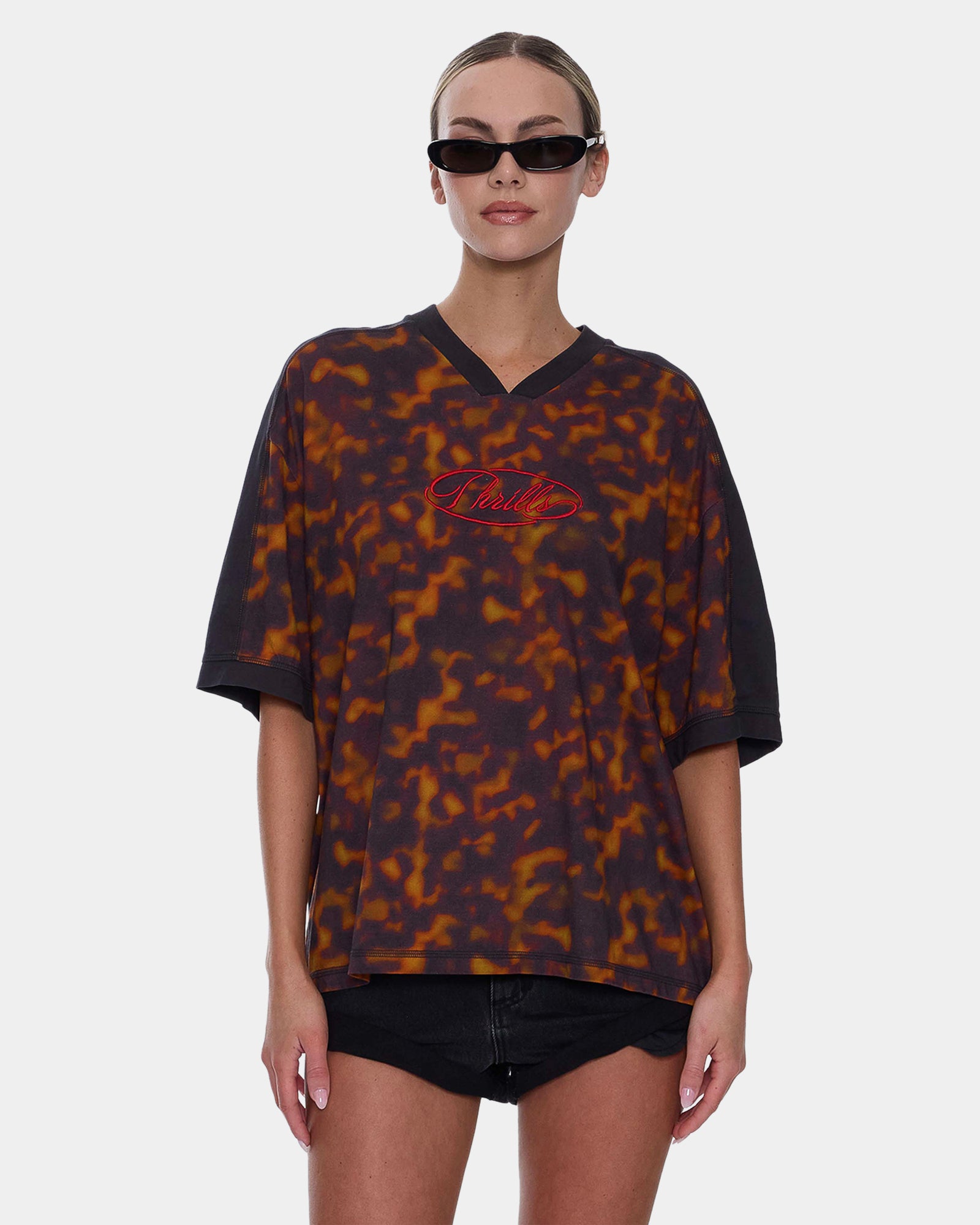 Womens Smokeform V T-Shirt