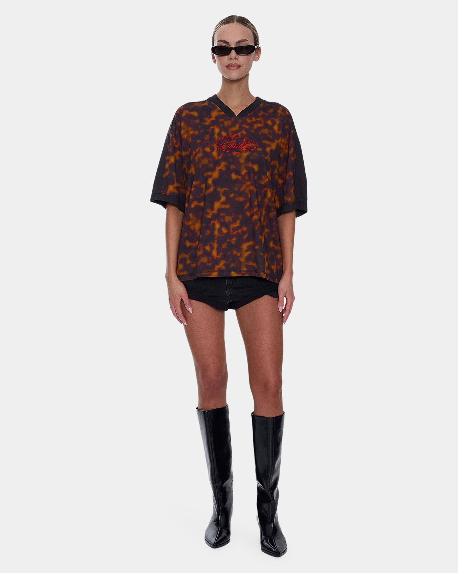 Womens Smokeform V T-Shirt