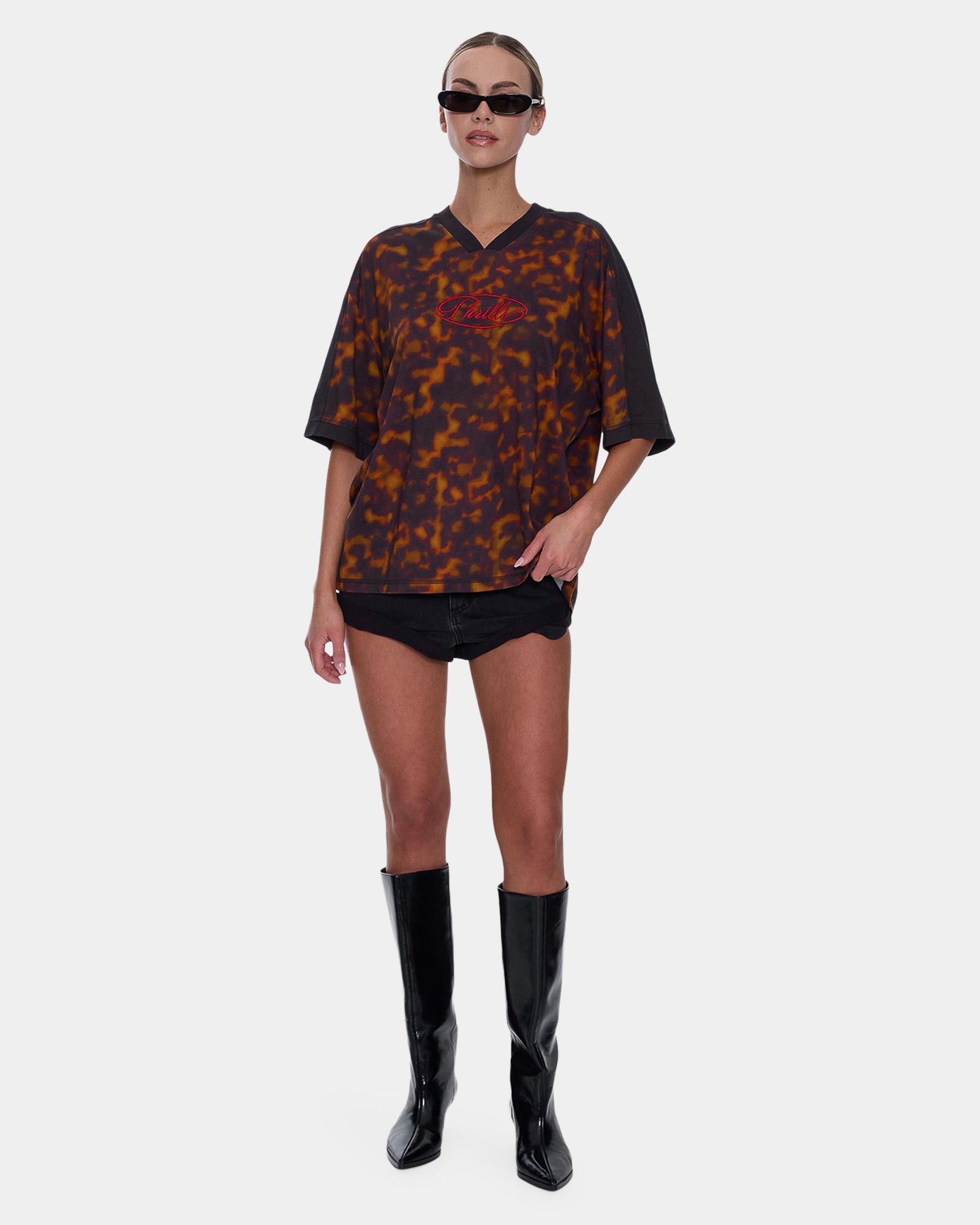 Womens Smokeform V T-Shirt