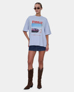 Womens Full Throttle Oversized T-Shirt