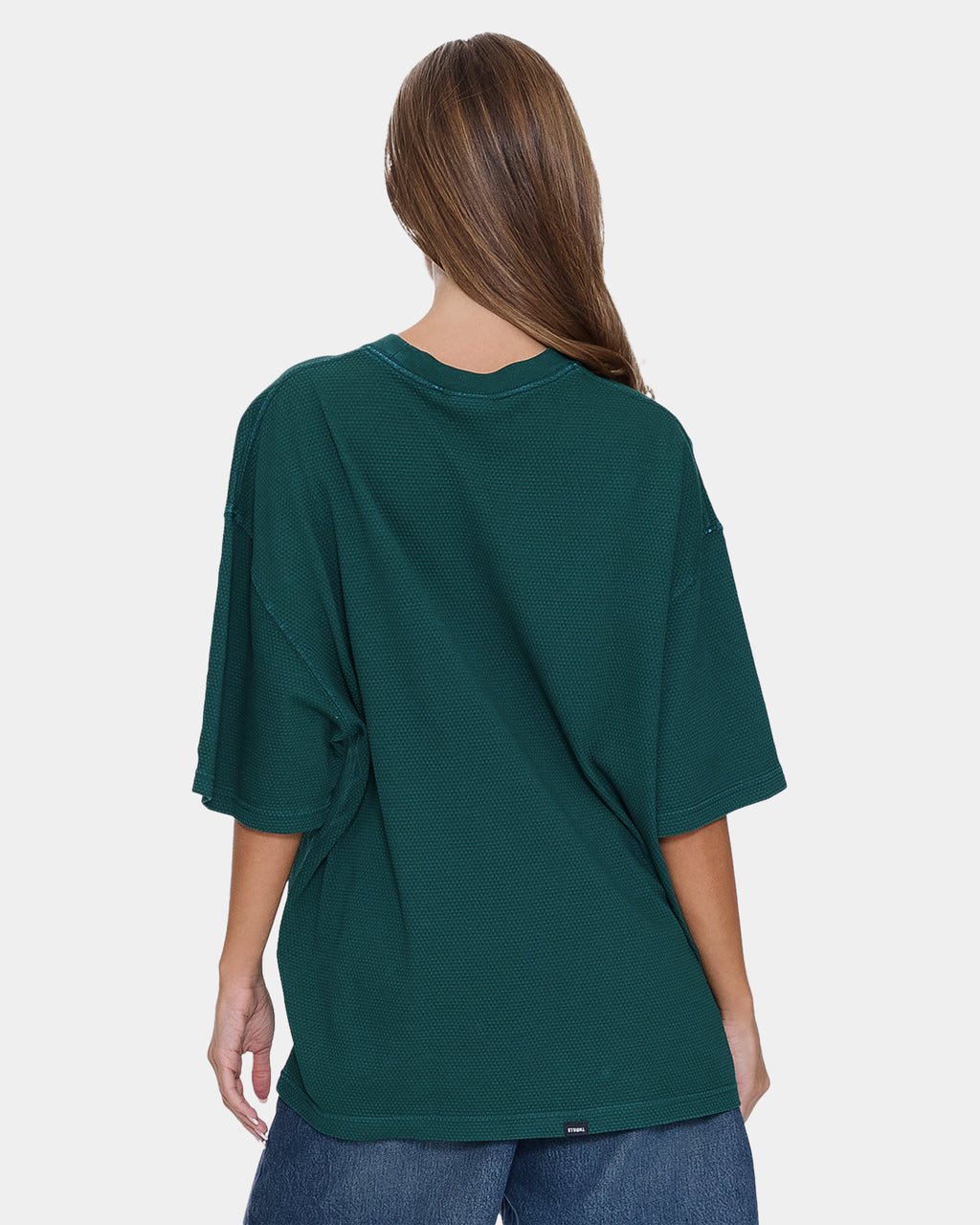 Womens Standard Issue Waffle Oversized T-Shirt