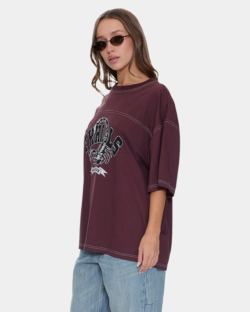 Womens Dark Paradise Oversized T-Shirt