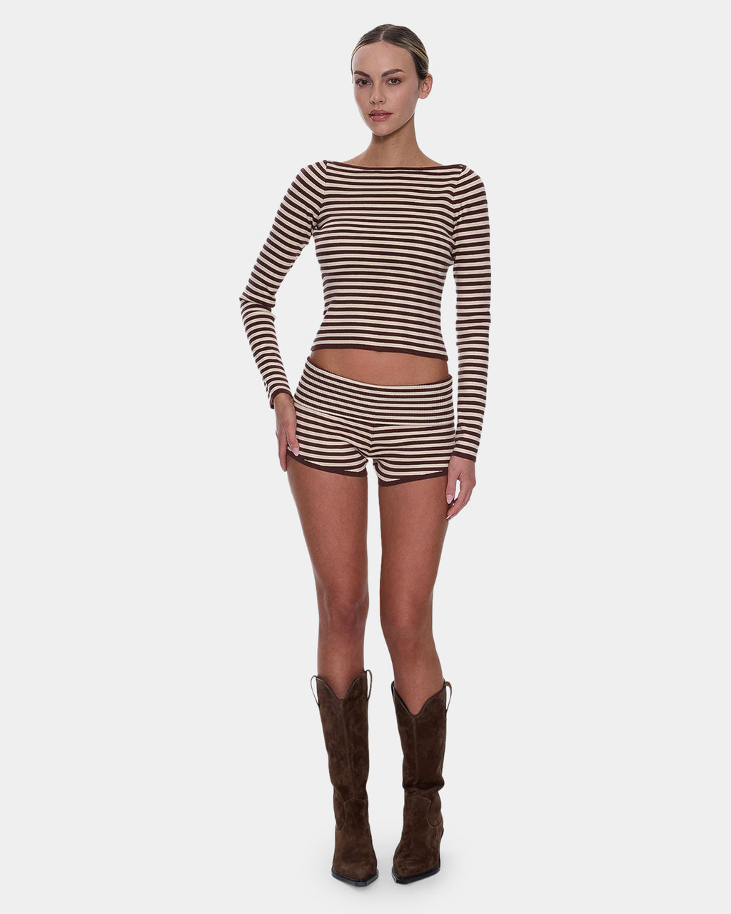 Womens Walker Knit Long Sleeve T-Shirt