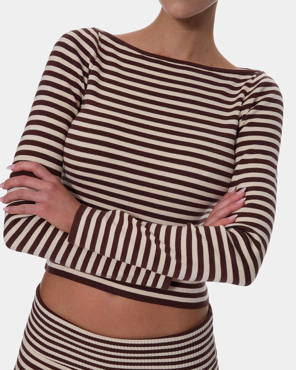 Womens Walker Knit Long Sleeve T-Shirt