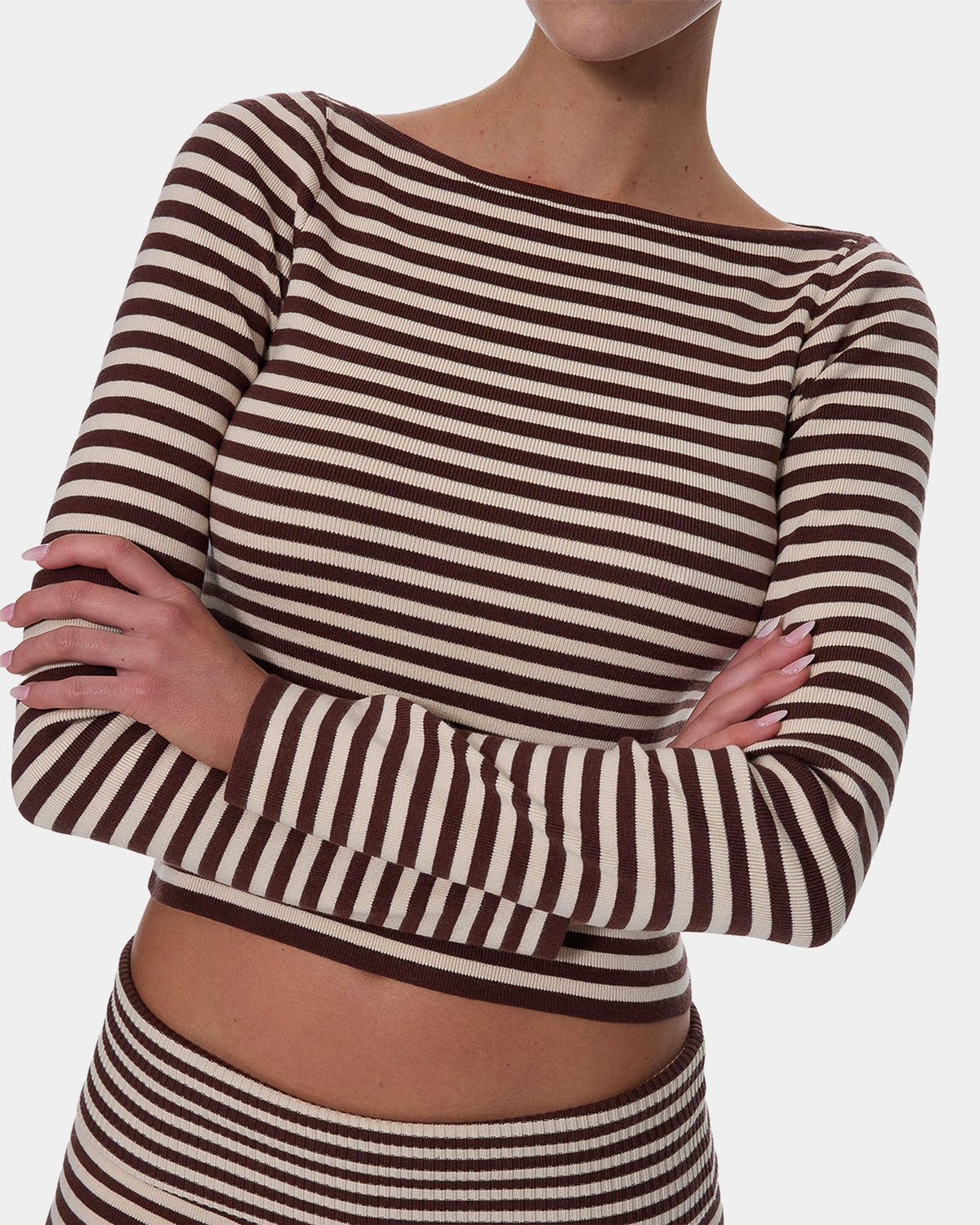 Womens Walker Knit Long Sleeve T-Shirt