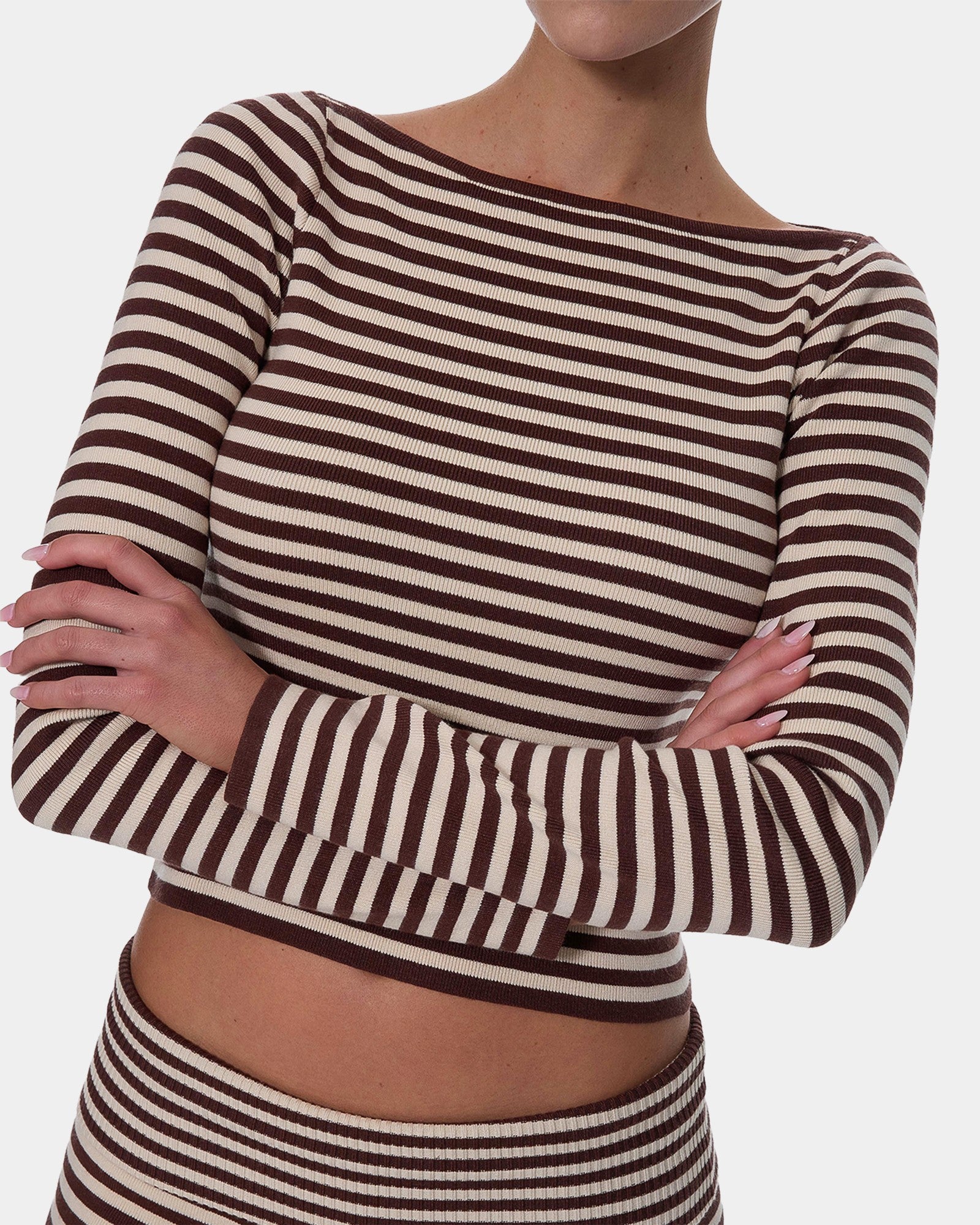 Womens Walker Knit Long Sleeve T-Shirt