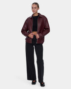 Womens Elka Leather Jacket