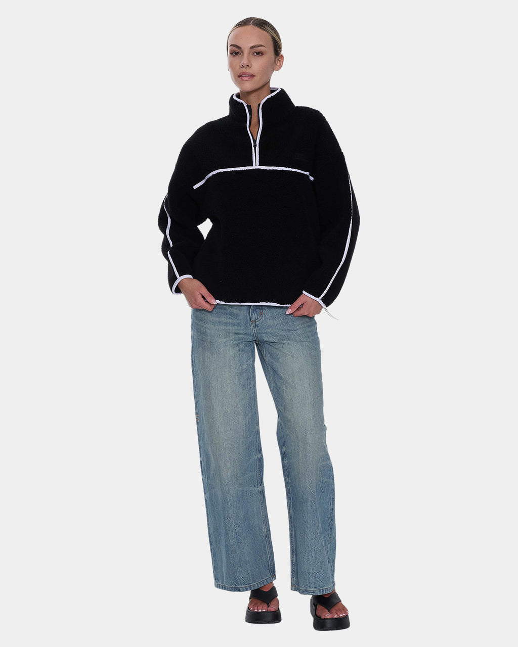 Womens All Star Sherpa Fleece Jumper
