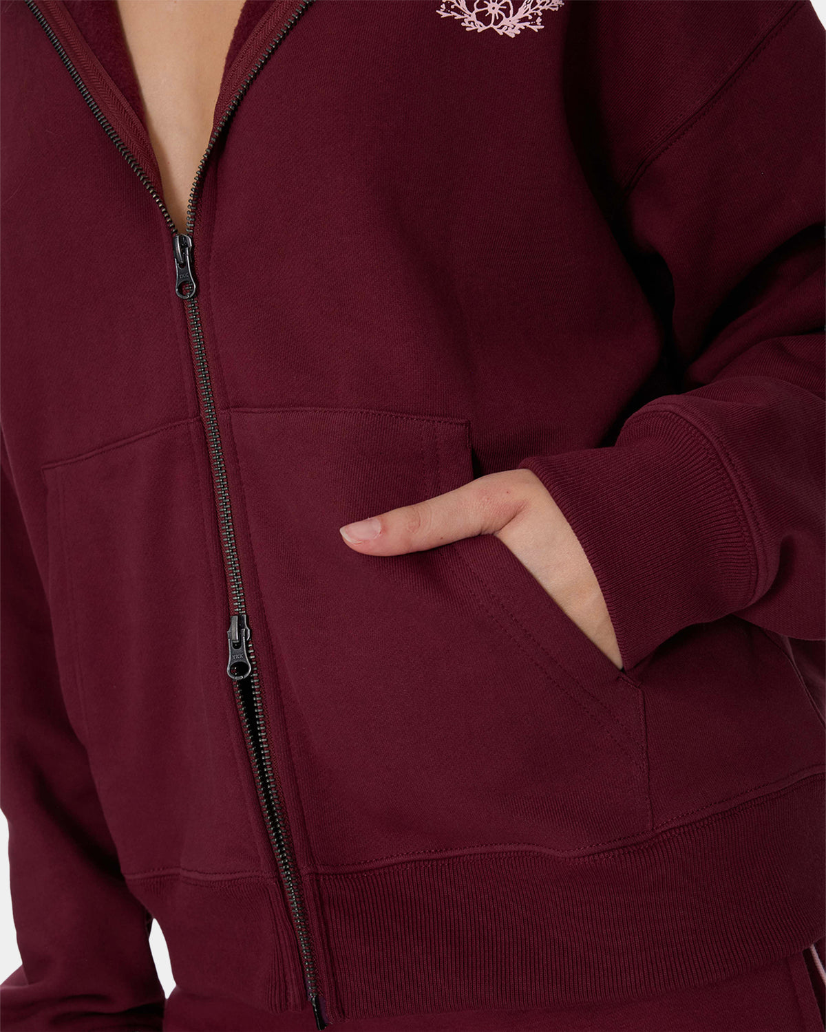 Womens End Game Zip Up Hoodie