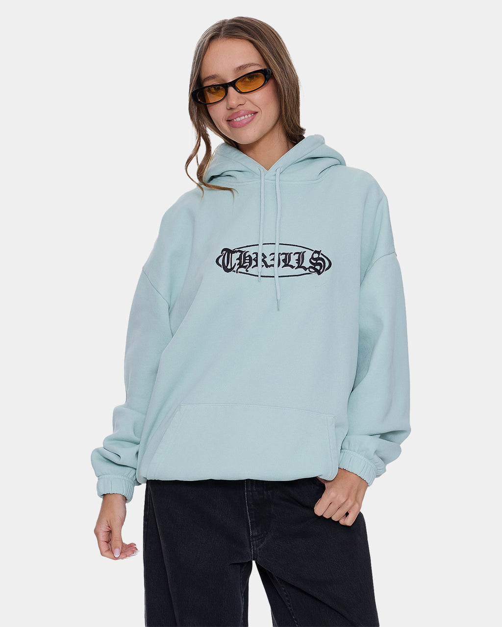 Womens No Mercy Slouch Pullover Hoodie