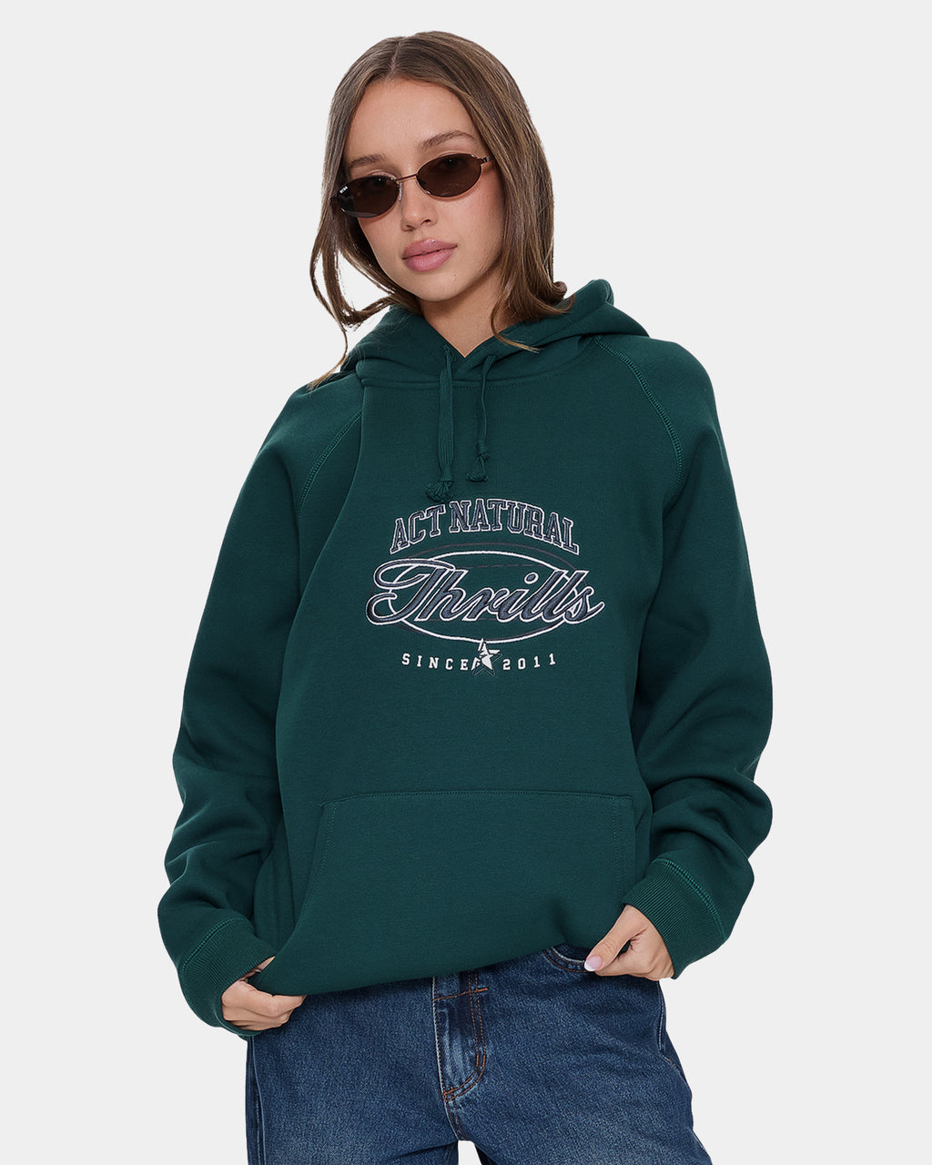 Womens Standard Issue Slouch Pullover Hoodie